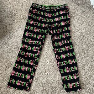 Wicked women’s  Pajama pants - Black and Green